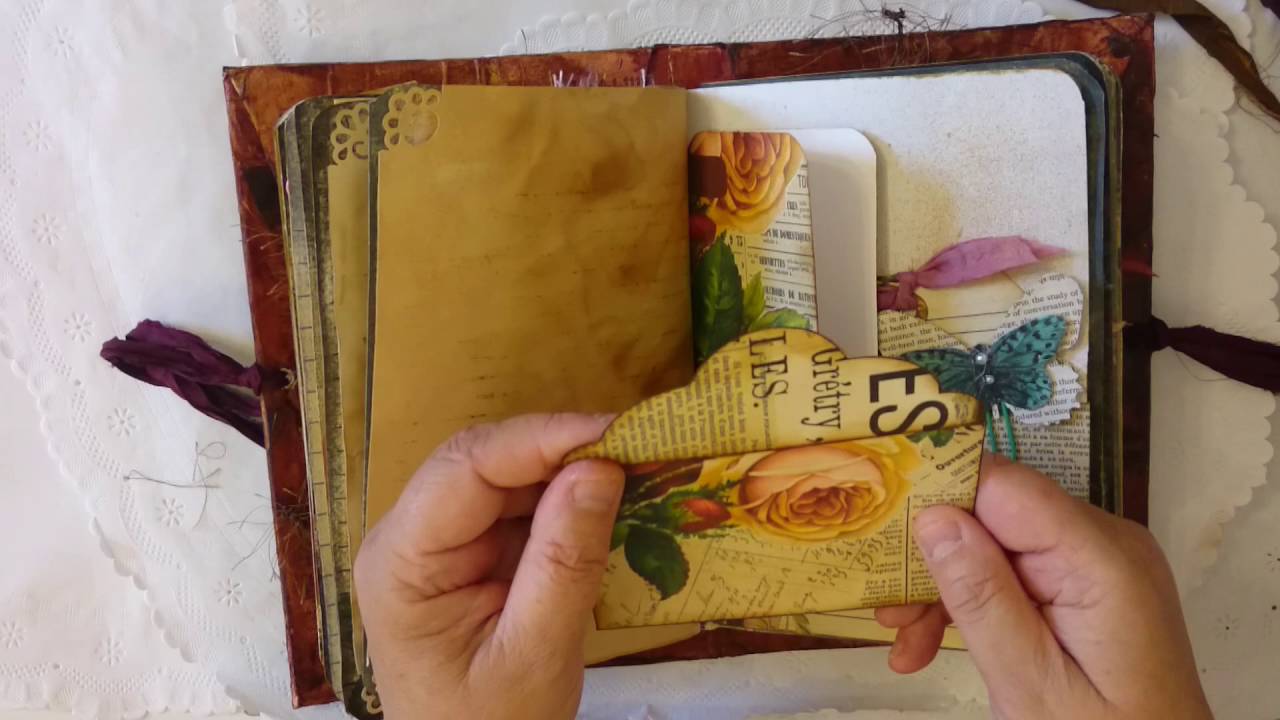Hybrid  printable Journal (A  Rose From You) from Artymaze (Sold)