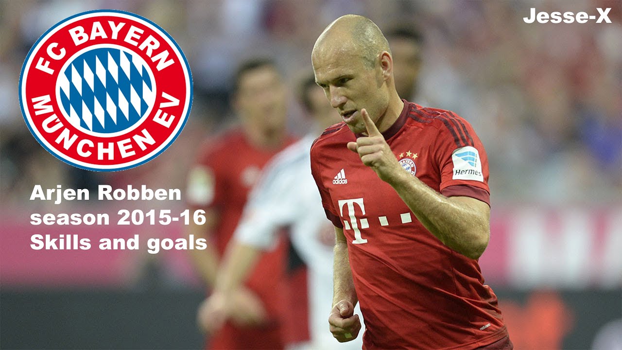 robben 2015-16 skills and goals