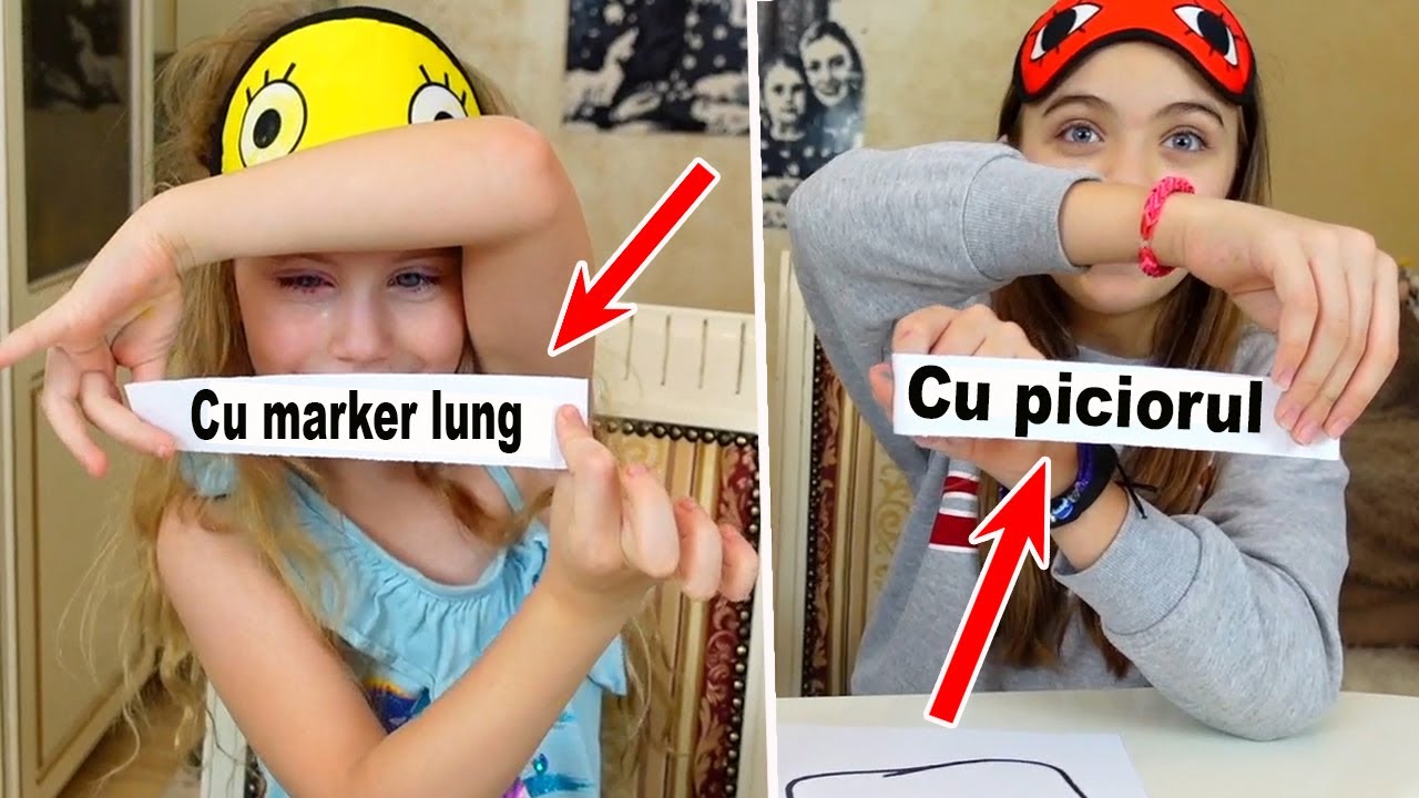 3 Markere - Cu piciorul sau cu Ochii inchisi ?!