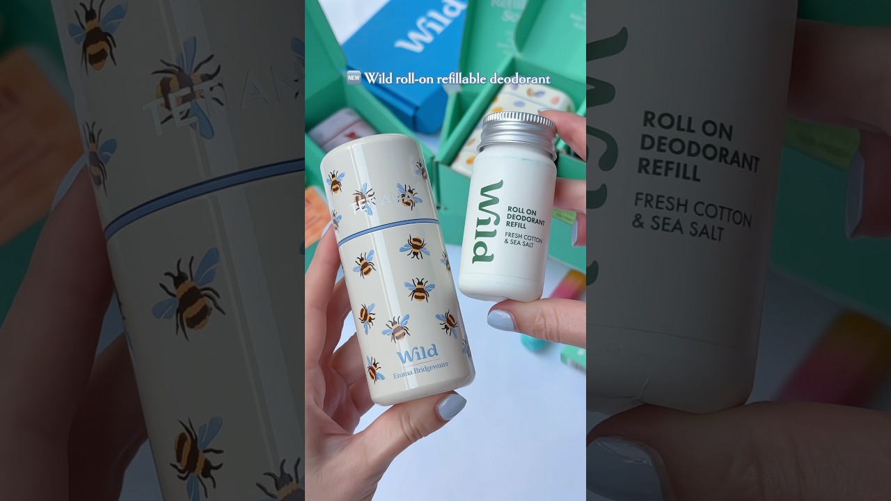 New Wild Roll-on deodorant: how to refill