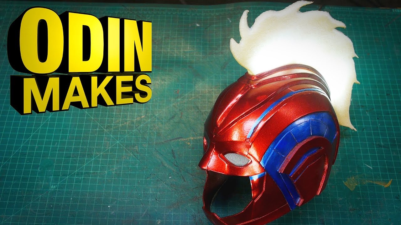 Odin Makes: Captain Marvel Helmet