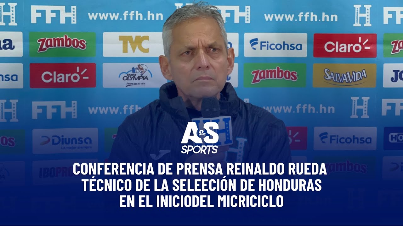 Conferencia de prensa de Reinaldo Rueda, día 1 de microciclo en San Pedro Sula.