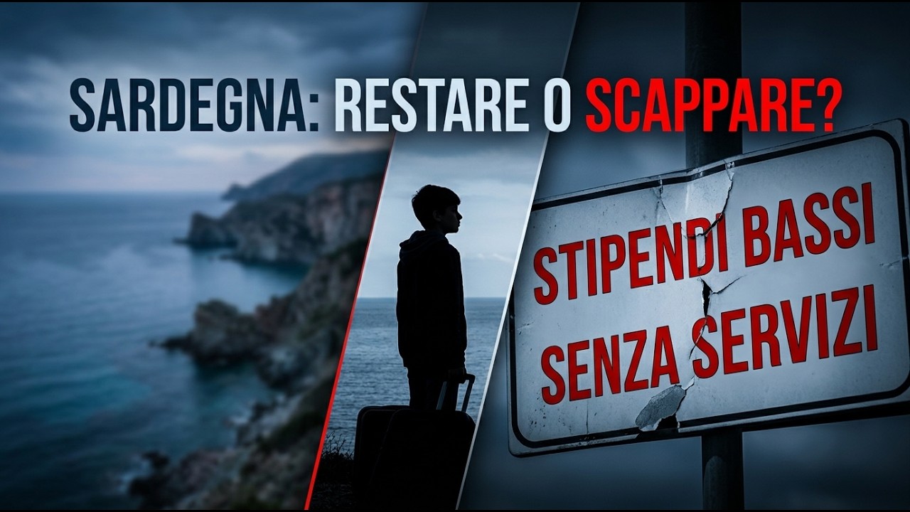 SARDEGNA AL COLLASSO: Perché i Giovani Scappano e il Lavoro Manca?