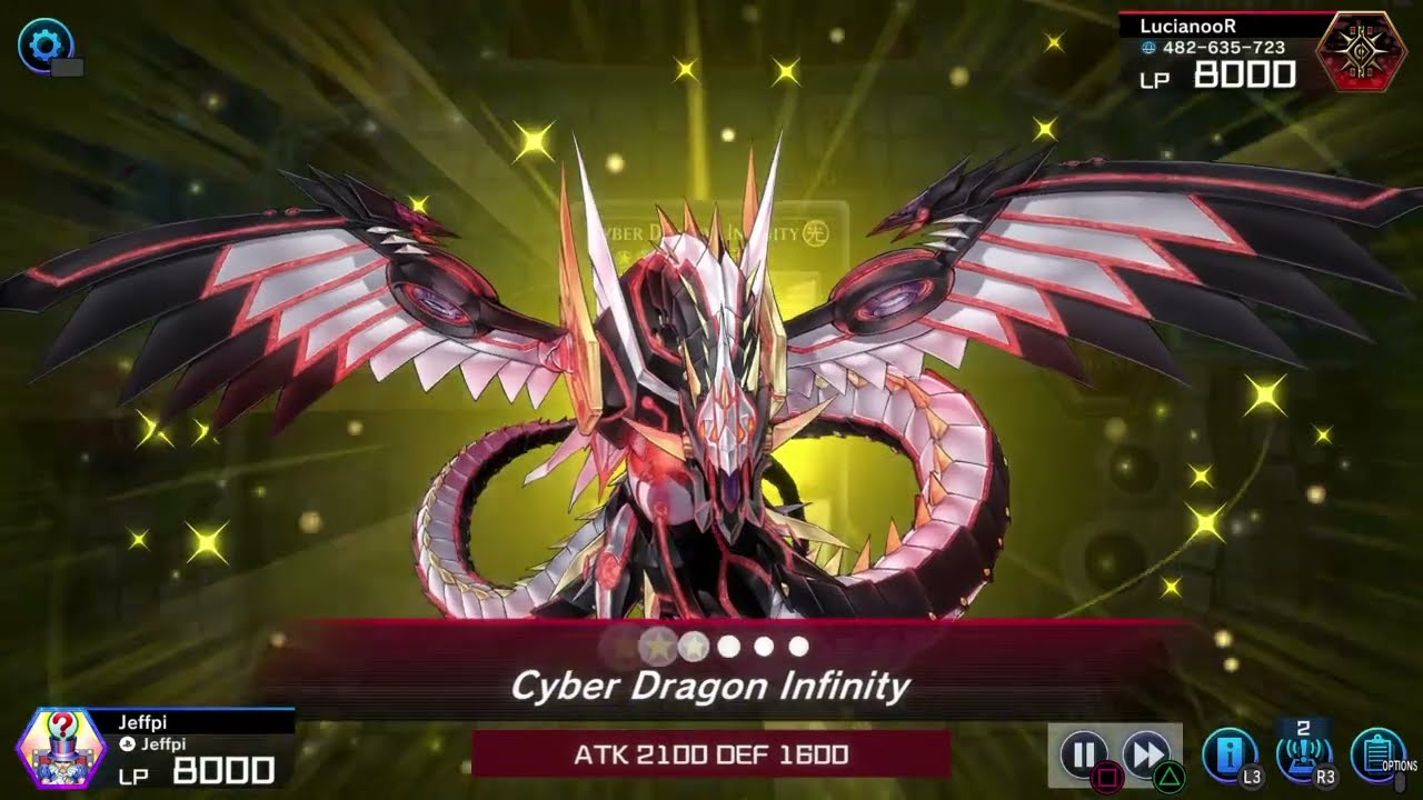 Yu-Gi-Oh! Master Duel Cyber Dragon v. White Knights