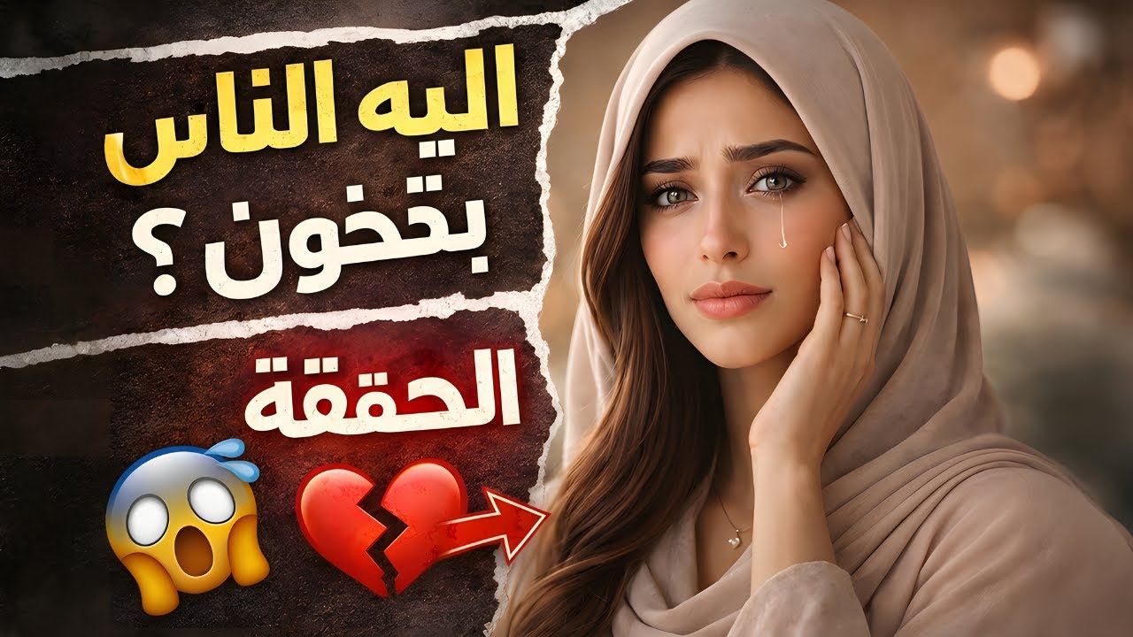 الناس مش بتخون عشان شخص تاني… الحقيقة صادمة