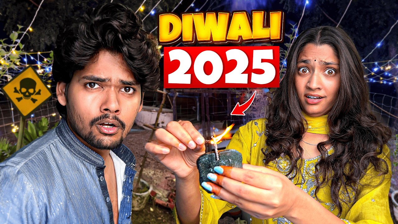 Sister trying SUTLI BOMB on Diwali for the First time 😱 | Diwali 2025
