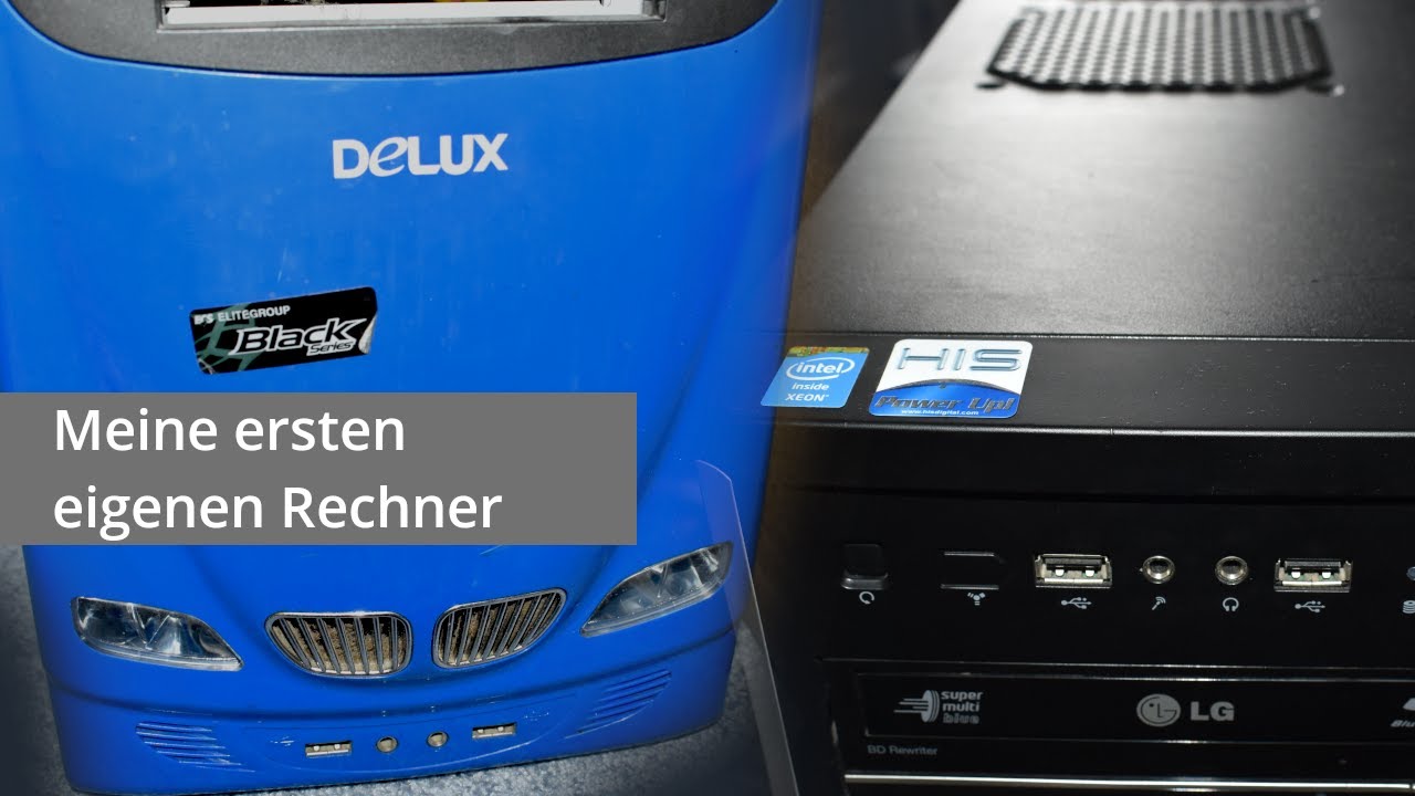Meine ersten eigenen Rechner