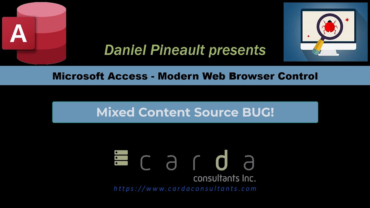 Microsoft Access - New Modern Web Browser Control - Mixed Content Source BUG