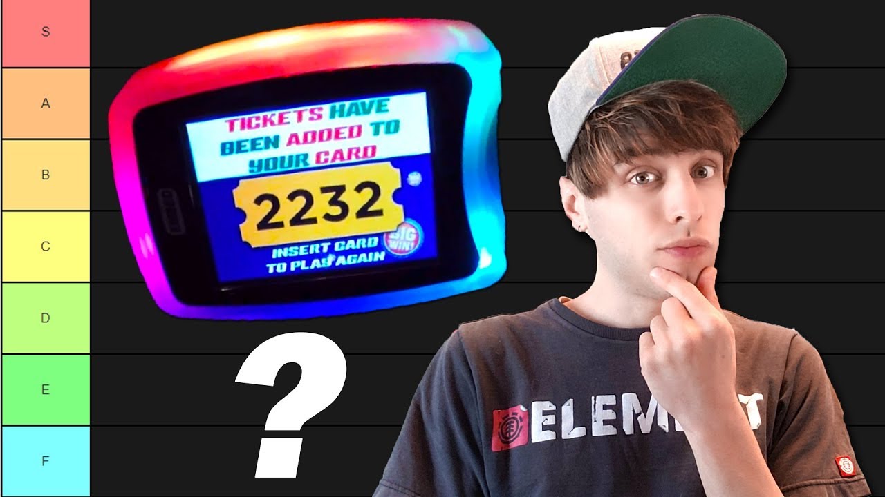 Arcade Ticket Game Tier List - What's The BEST Game to WIN Tickets?