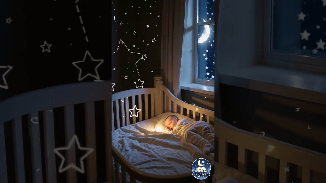 Baby & Kids Sleep Music (Instrumental) | Music-Box Tones 🌙 | TinySleepStudio 