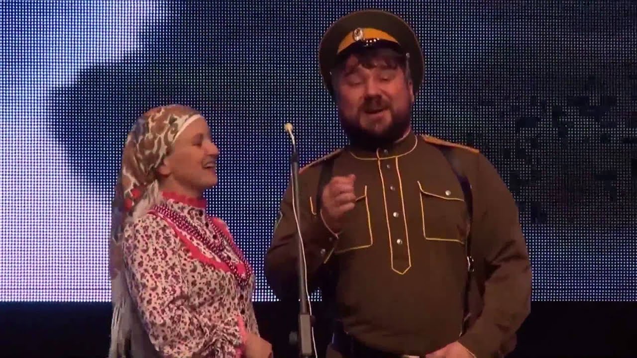 Наталья и Алексей Рюмкины - В островах охотник...  Фольклорный ансамбль  "Традиция"