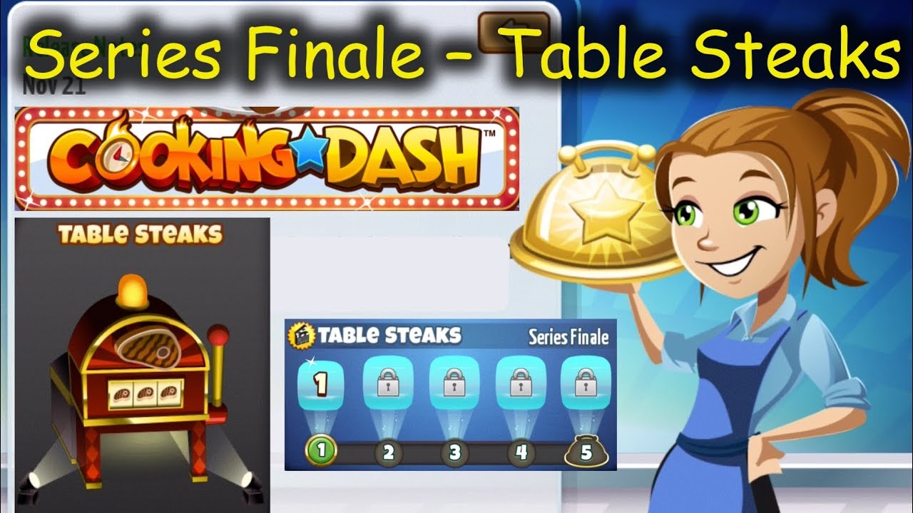 Series Finale: Table Steaks - REMATCH TIME without Auto Chef!!! (Cooking Dash)