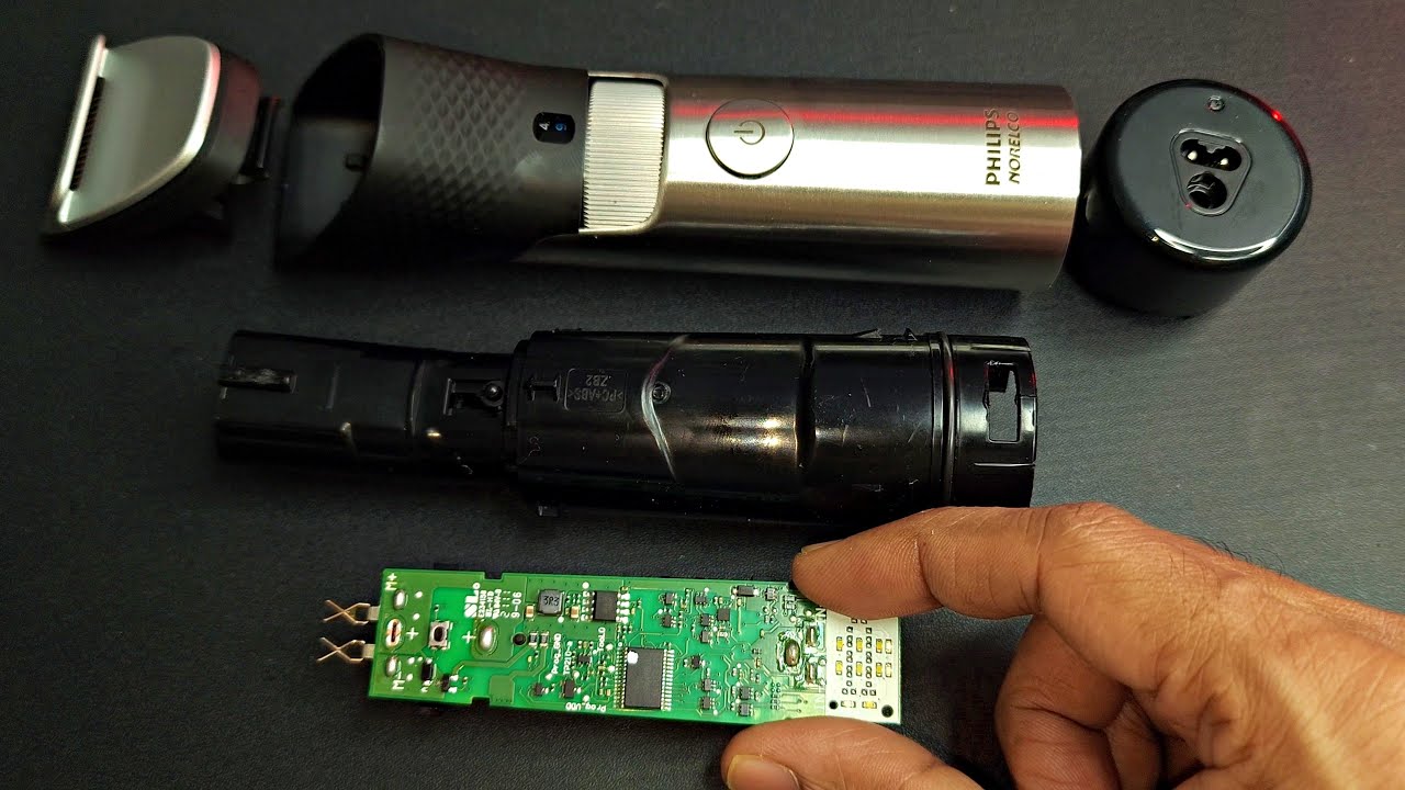 Philips Prestige 9000 Beard Trimmer - Disasembly/Switch Fix