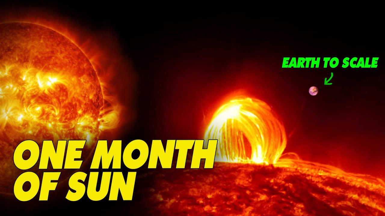 Month Timelapse of Sun in 4K Using NASA&rsquo;s Data