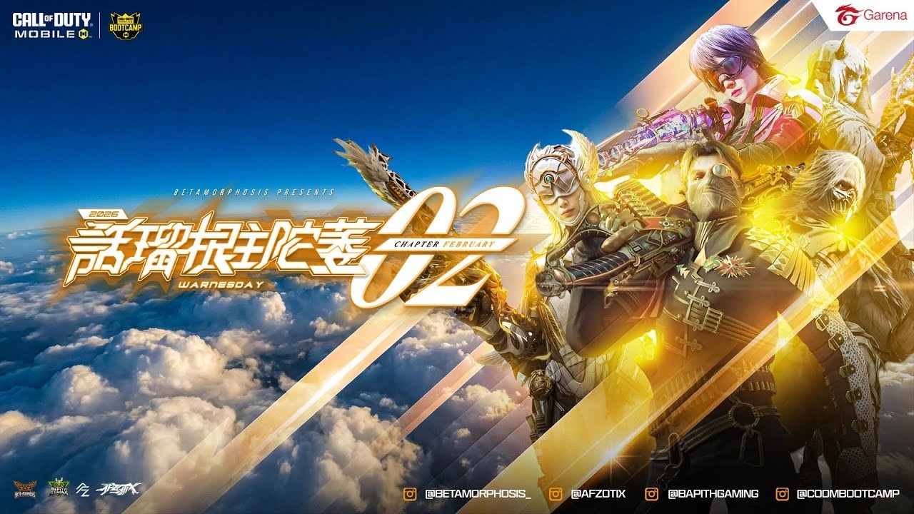 [Highlight] WARNESDAY CHAPTER  FEBRUARY WEEK 1 BY BETA-MORPHOSIS Squad BattleRoyale | CODM 4K60ᶠᵖˢ