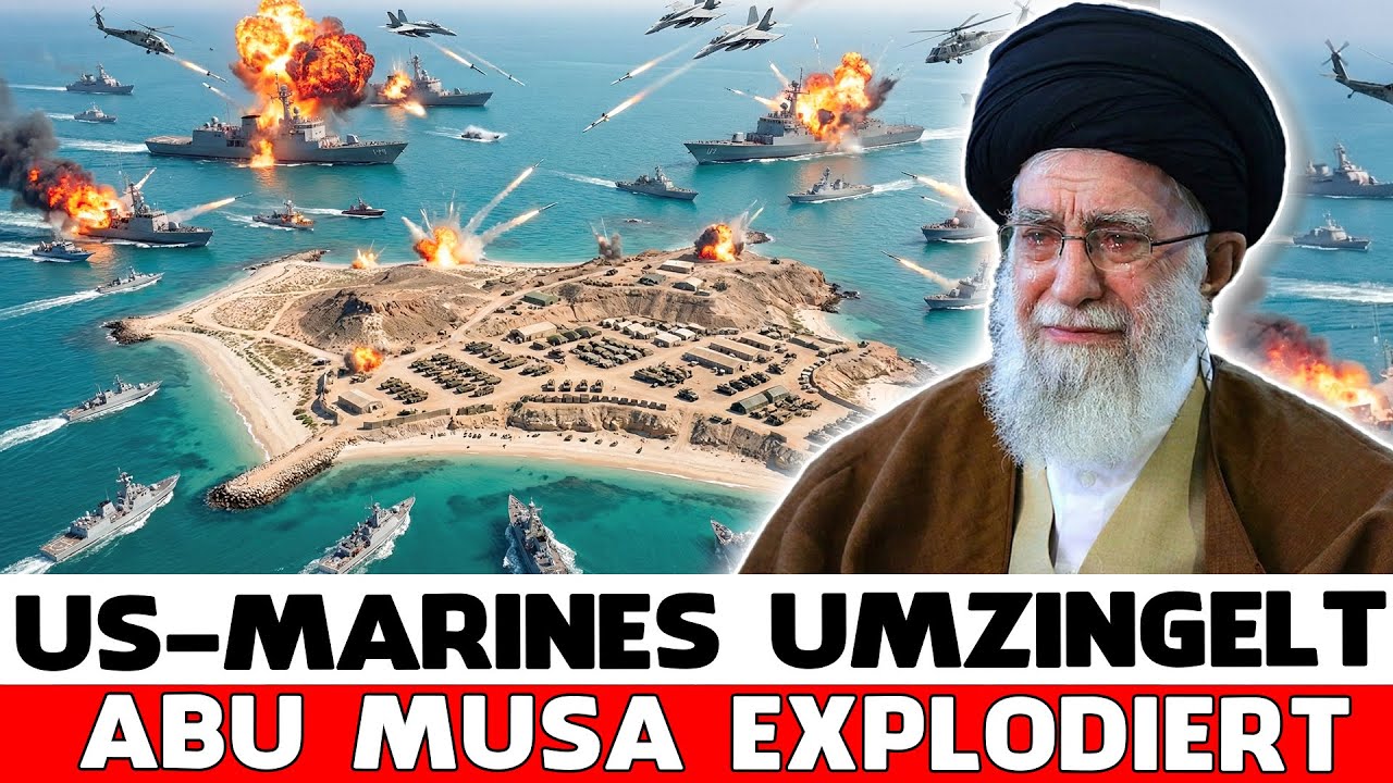 Iran umzingelt US-Marines auf Abu Musa – Minuten später ist seine Marine ausgelöscht