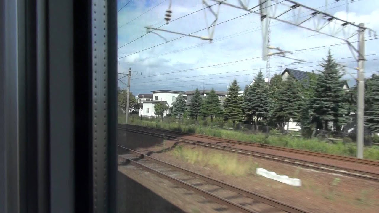 【フルHD】快速エアポート133号 札幌行き 新千歳空港-札幌 全区間車窓