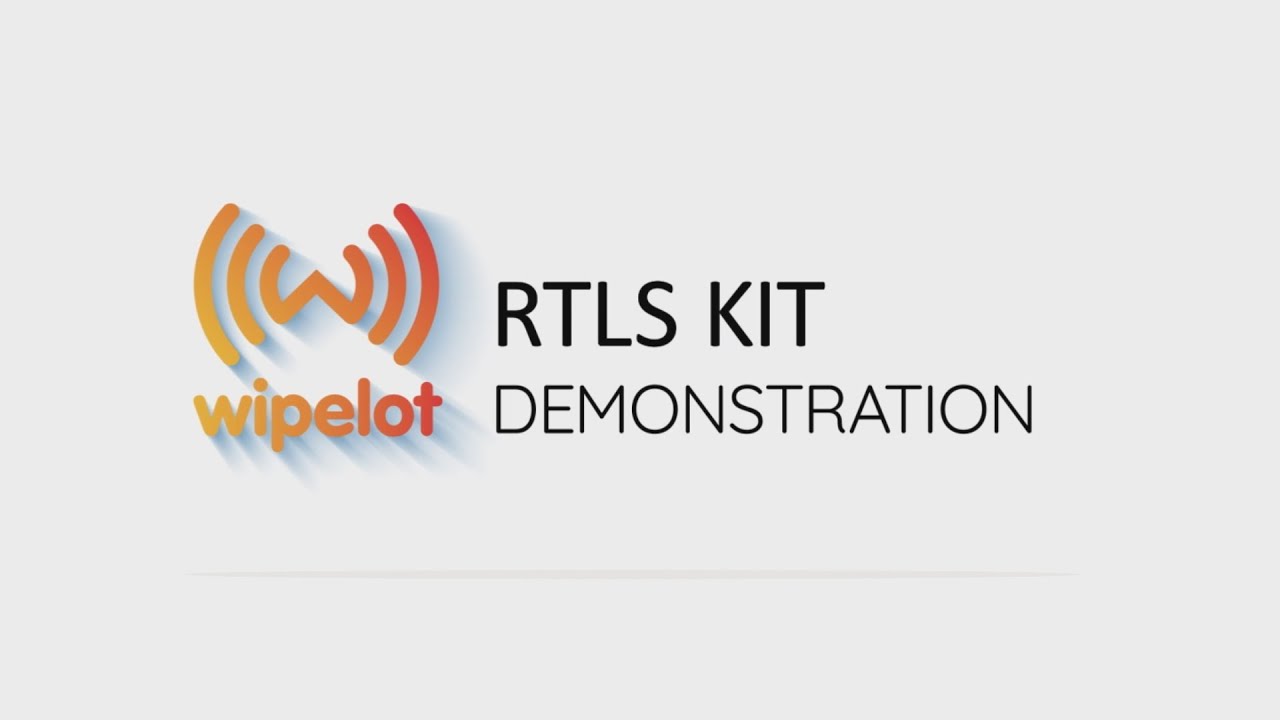 RTLS Demo kit - indoor real-time personnel tracking & emergency alerts - WIPELOT