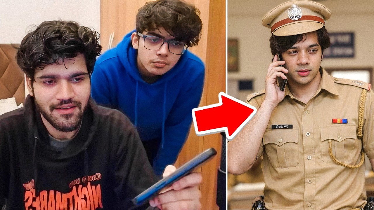 Police Drama On Live Stream..