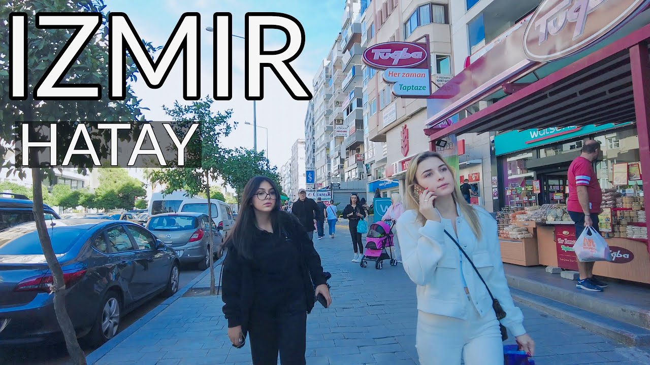 Explore İzmir's Hatay Like a Local: Streets & Public Market in 2024 🇹🇷 (4K Walk)