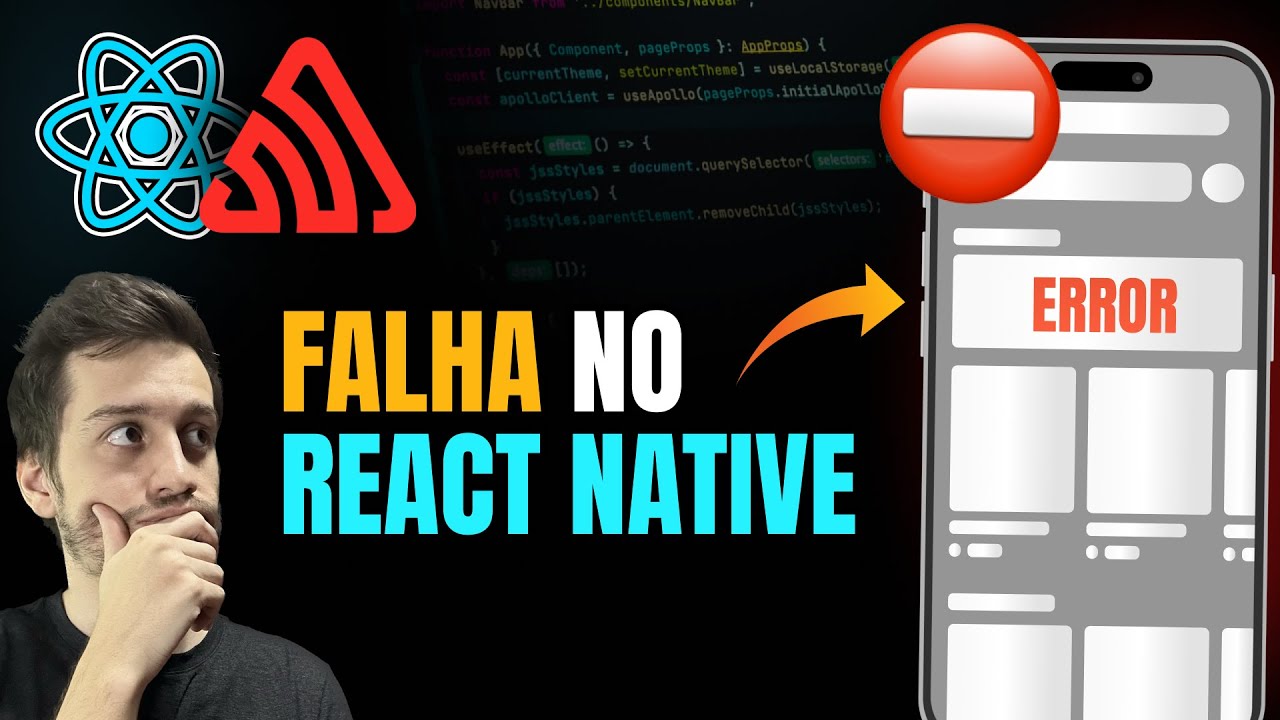 Monitorar erros dentro do App com React Native de forma profissional 🔥