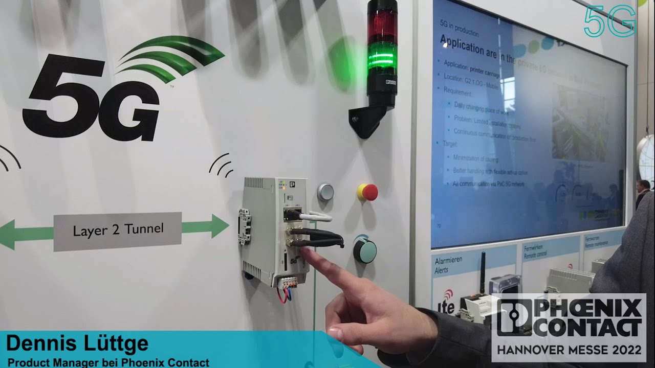 Phoenix Contact / Hannover M. 2022 (5G technologies)