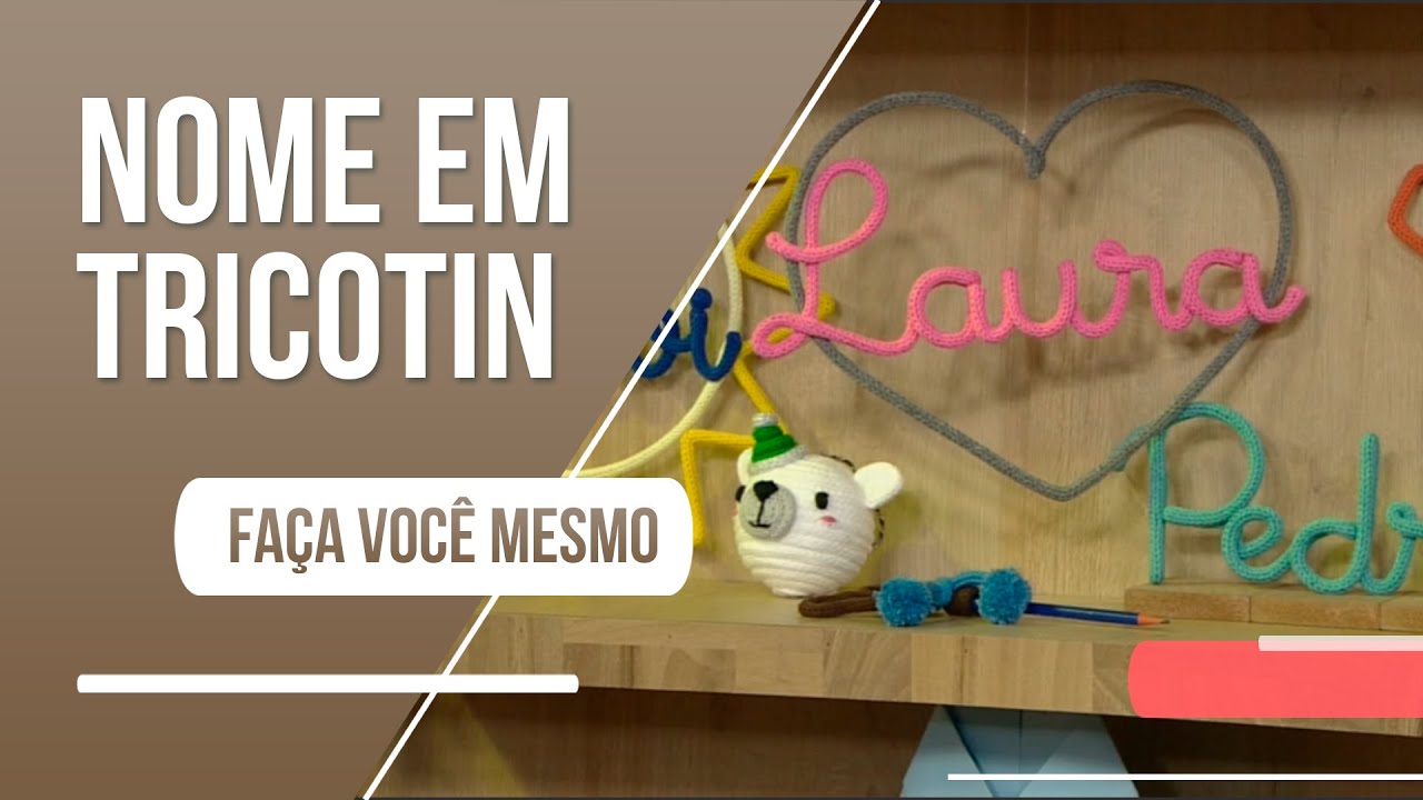 Enfeite a porta da maternidade com o nome do seu bebê!