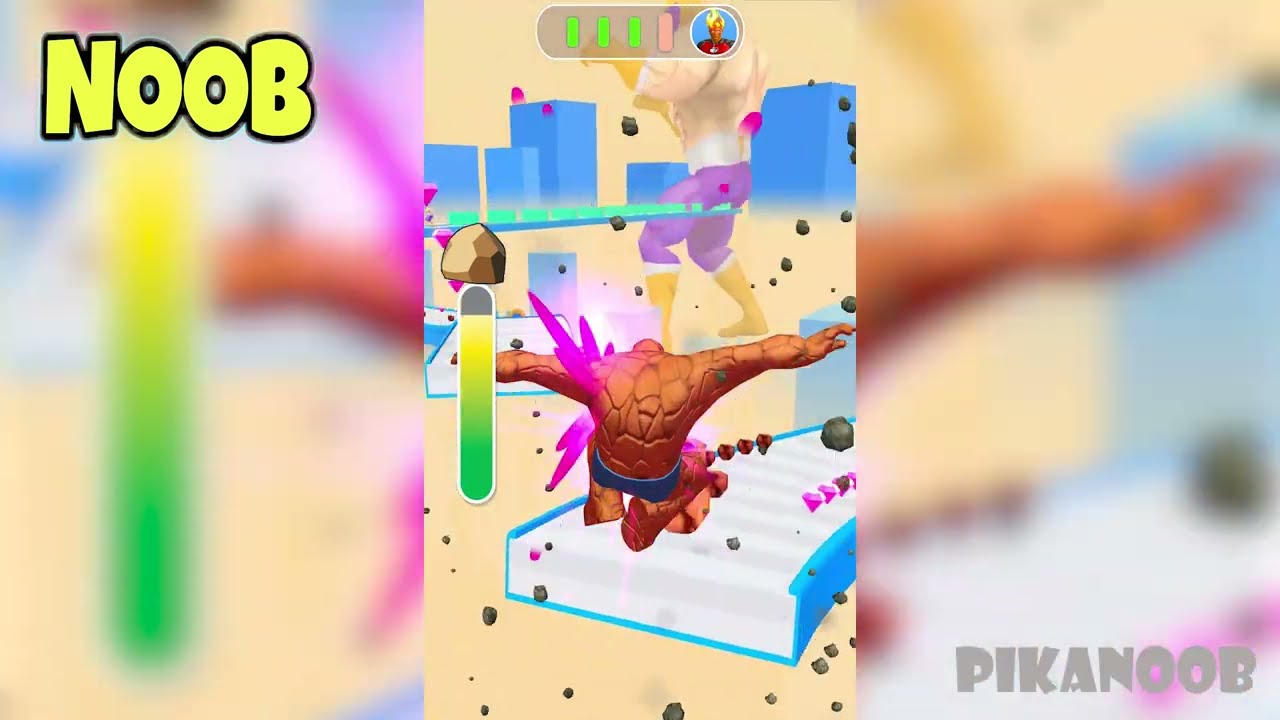NOOB vs PRO  in Hungry Monster 3D