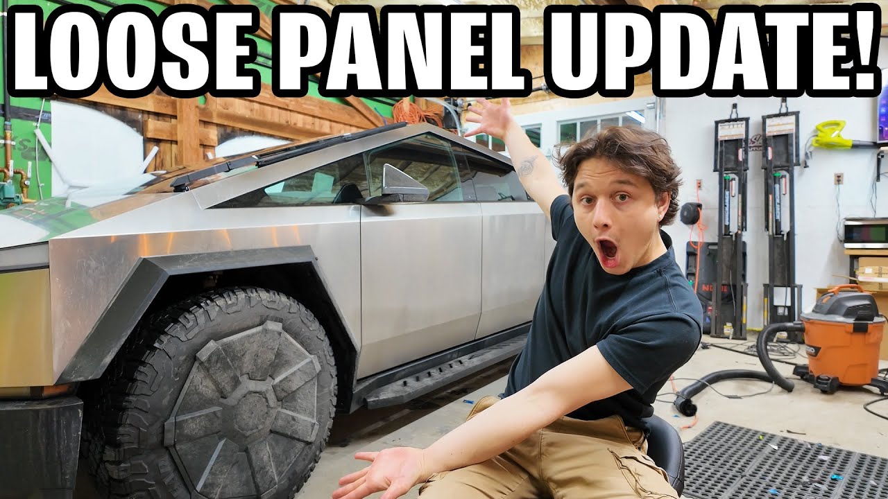 Cybertruck Loose Panels Update After Service!