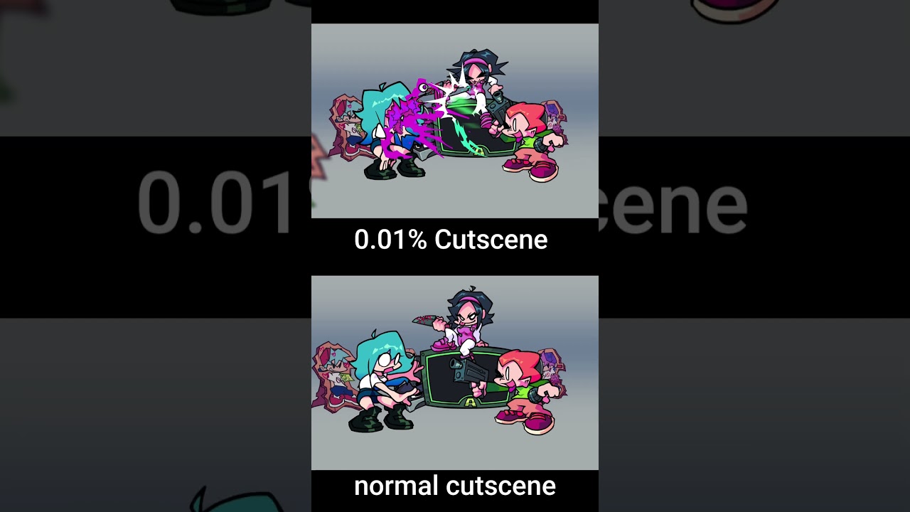 0.01% Cutscene Easter Egg | FNF SKY: REBORN - Sky (Pico mix) #fnf #shorts #fnfmod #fnfanimation