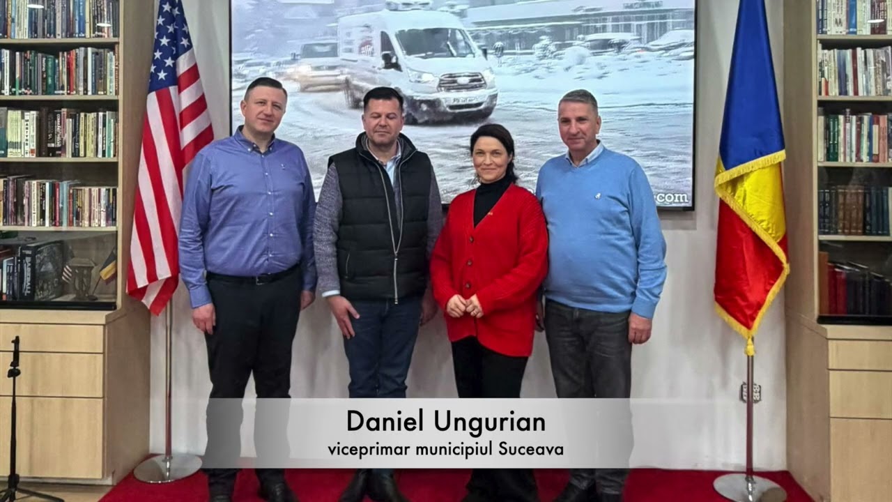Daniel Ungurian, viceprimar Suceava se afla in Chicago cu o delegatie din Suceava