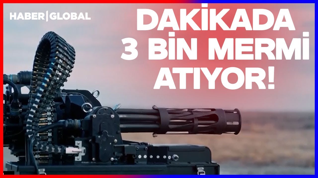 Türkiye'nin Gururu, Drone'ların Korkulu Rüyası! Dakikada 3 Bin Mermi Atıyor