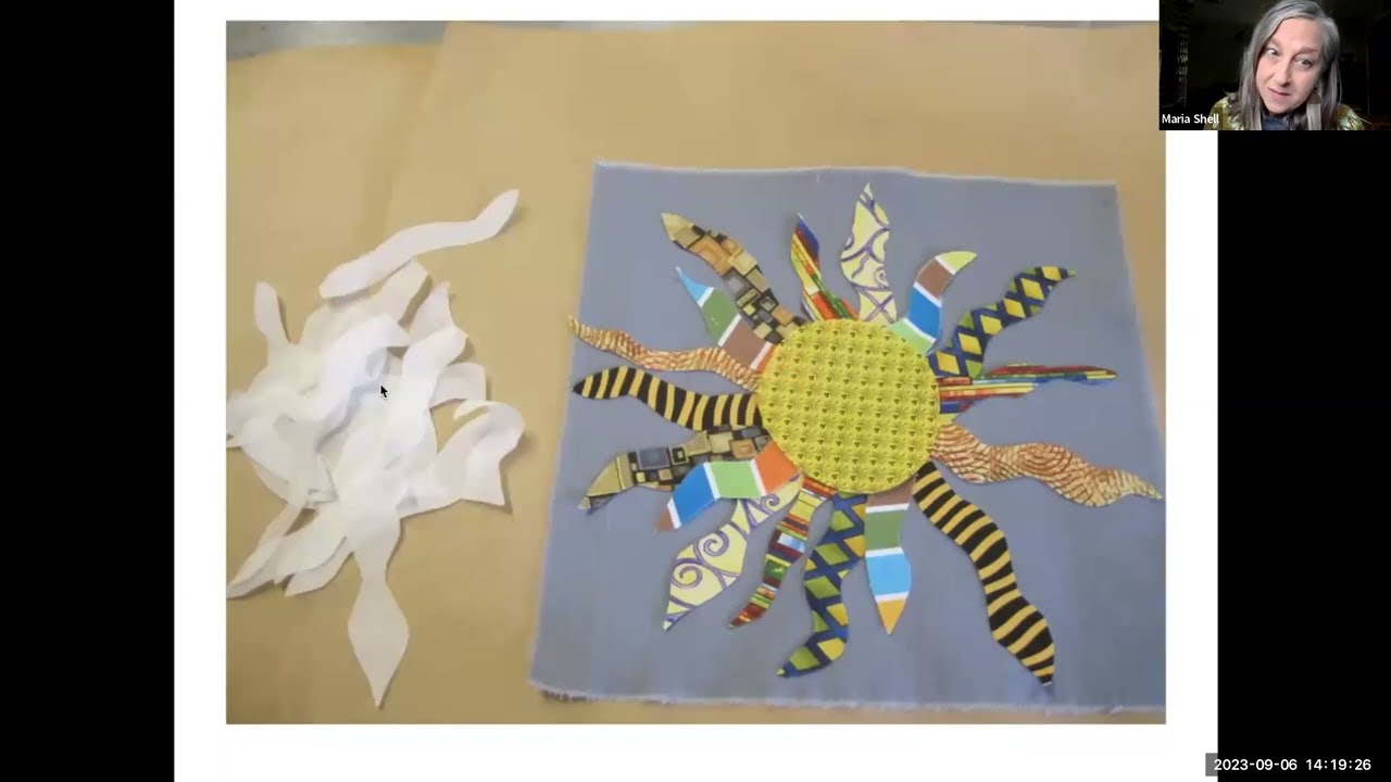 TEXTILE TALK: Building Community Through Quilts with Maria Shell, presented by SAQA