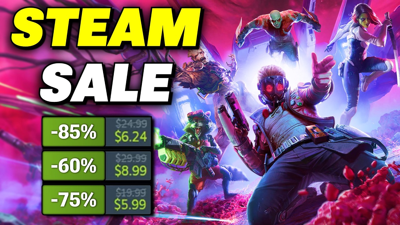 💸ОГРОМНАЯ РАСПРОДАЖА В STEAM ПРЯМО СЕЙЧАС – 15 ОГРОМНЫХ ПРЕДЛОЖЕНИЙ, КОТОРЫЕ ВЫ НЕ ДОЛЖНЫ ПРОПУСТИТЬ