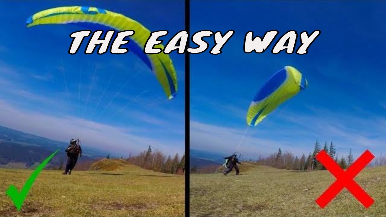 How To Reverse Launch A Paraglider