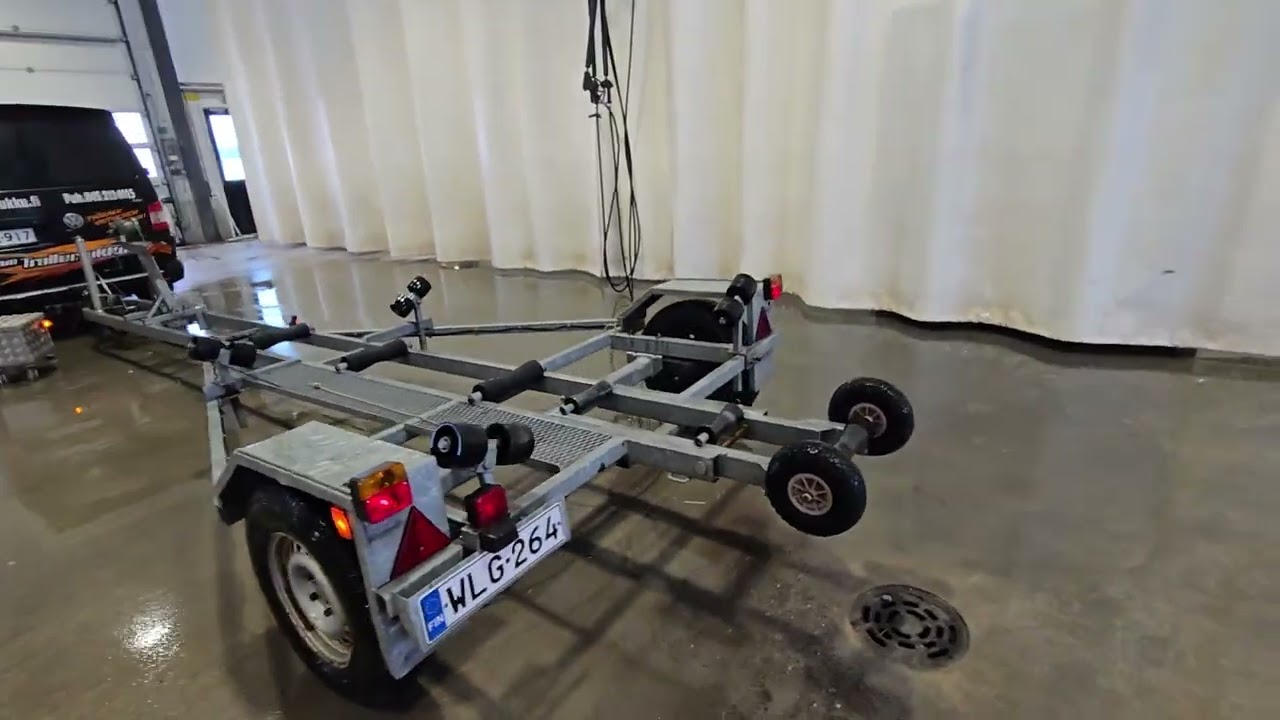 Venetraileri 1500kg Turun Trailertukku oy