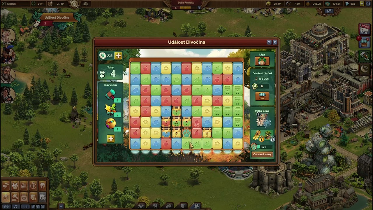 Forge of Empires CZ8 01 divočina 2026 1. video