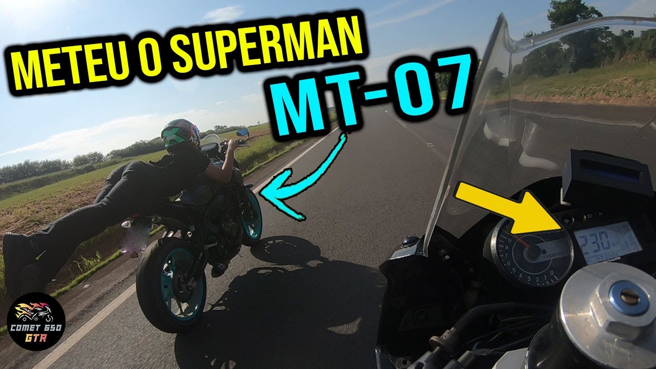 COMET 650 vs MT-07 do @toninmotovlog Na Subida, uma ultrapassagem Inusitada! Parte 1