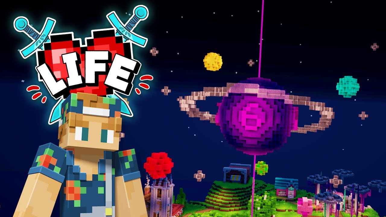 Building the 6 heart club house! | Minecraft X Life #24