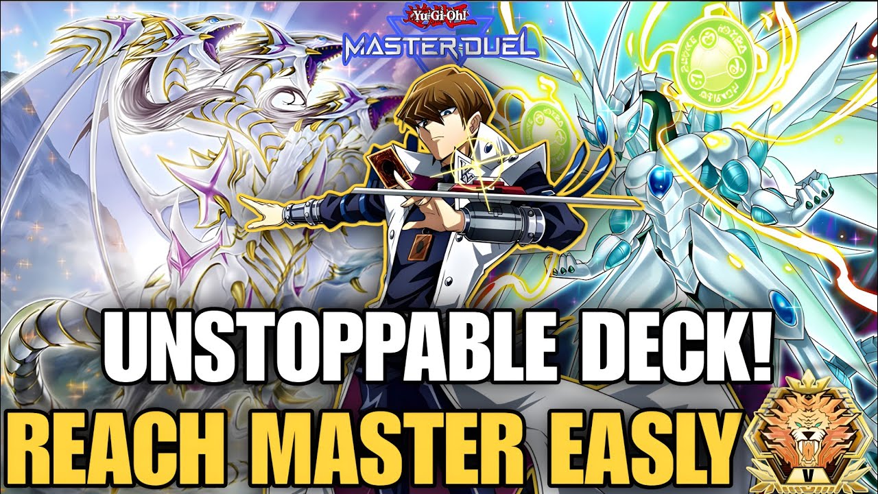 UNSTOPPABLE BLUE EYES PRIMITE DECK!🔥 I REACHED MASTER IN 2 DAYS| YU-GI-OH! MASTER DUEL 2025