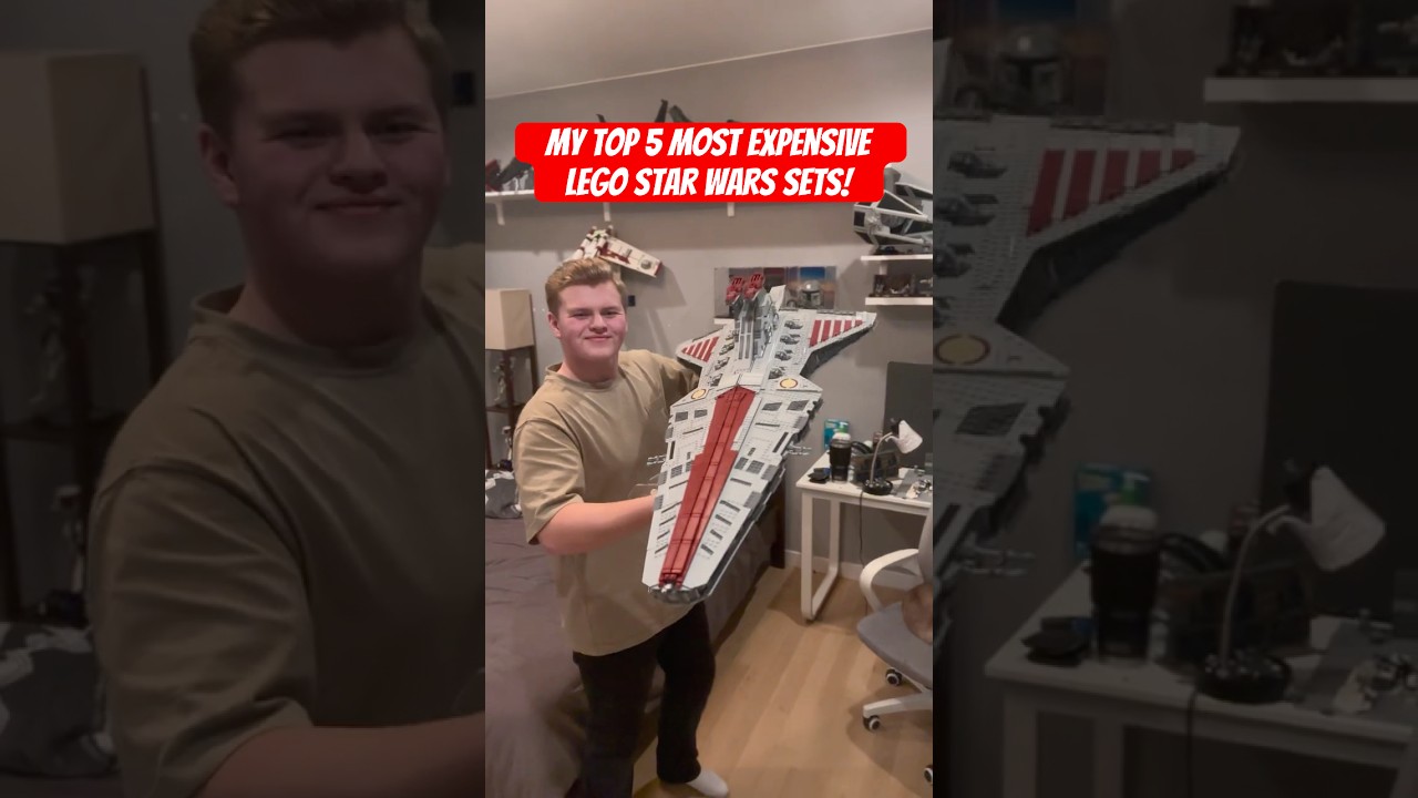 My TOP 5 Most Expensive LEGO Star Wars Sets! #legostarwars #lego #shorts