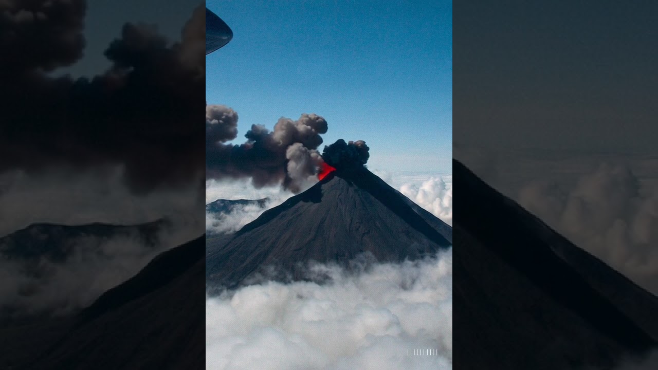 Volcano Eruption from plane - SORA AI needs work to keep up with the other AI