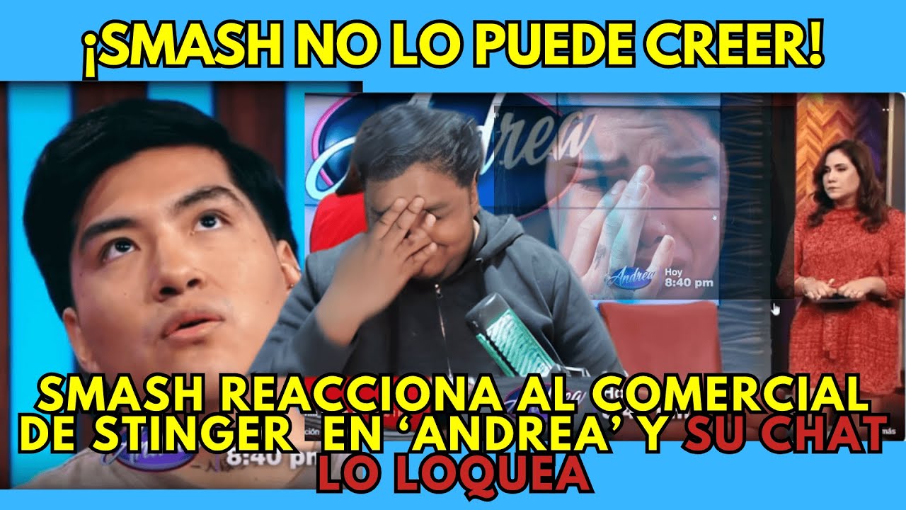 Smash reacciona al spot de Stinger en programa de 
