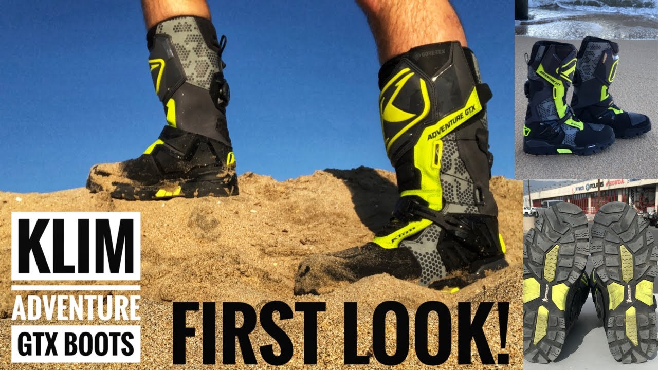 First Look! KLIM Adventure GTX Boot Review - 5,000 On-Bike Miles + 150 Walking / Hiking Miles