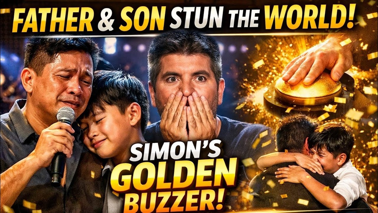 Father & Son From Manila Leave Simon Cowell Speechless | Golden Buzzer Moment
