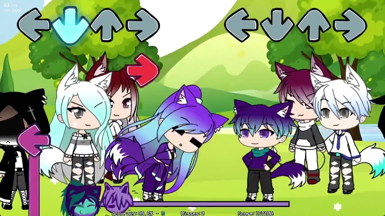 Average Gacha FNF Mod - Singers (Boys) - 99.67% FC