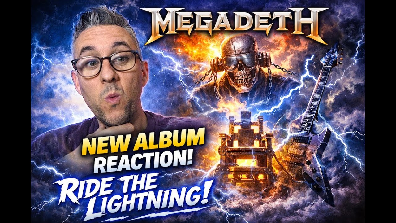 Megadeth NEW Album Reaction- RTL Had Me SHOOK