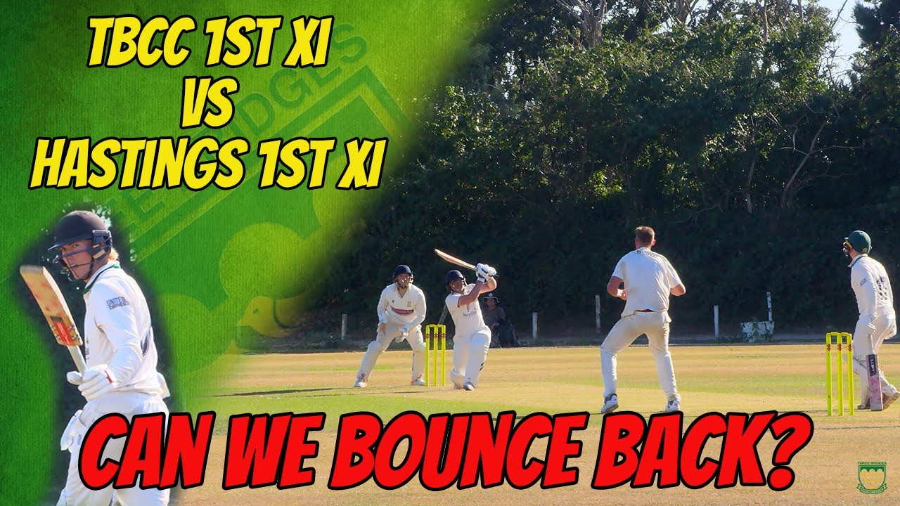 CAN WE BOUNCE BACK? | TBCC 1st XI vs Hastings 1st XI | Cricket Highlights