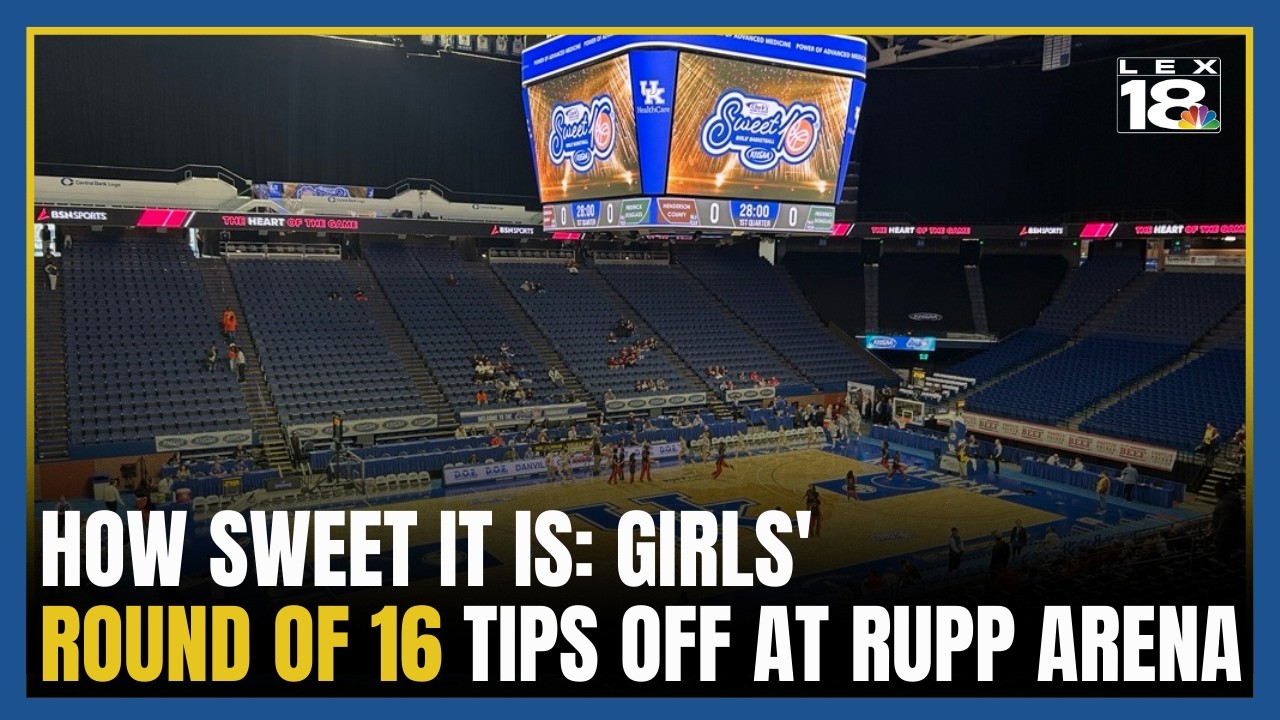 Как здорово: в Rupp Arena стартовал 1/16 финала женского турнира.