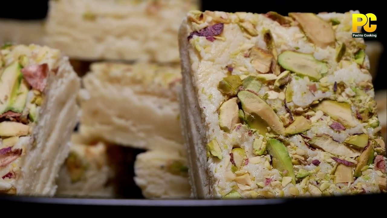 Easy Barfi Recipe || Milk Powder Barfi || Sandal Recipe || Pashto Cooking || Full HD